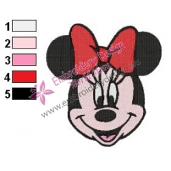 Minnie Mouse Cartoon Embroidery 23